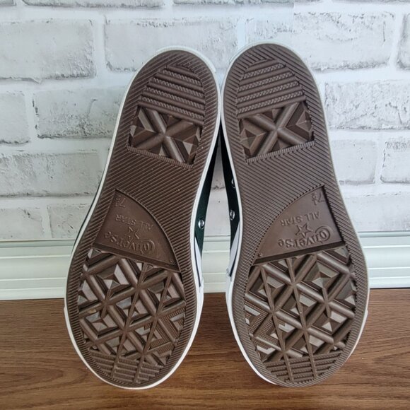 Rare Converse Chuck Taylor  Wedge Platform Hi Sz 7.5 Women's Shoes Green A14262C - Picture 6 of 13